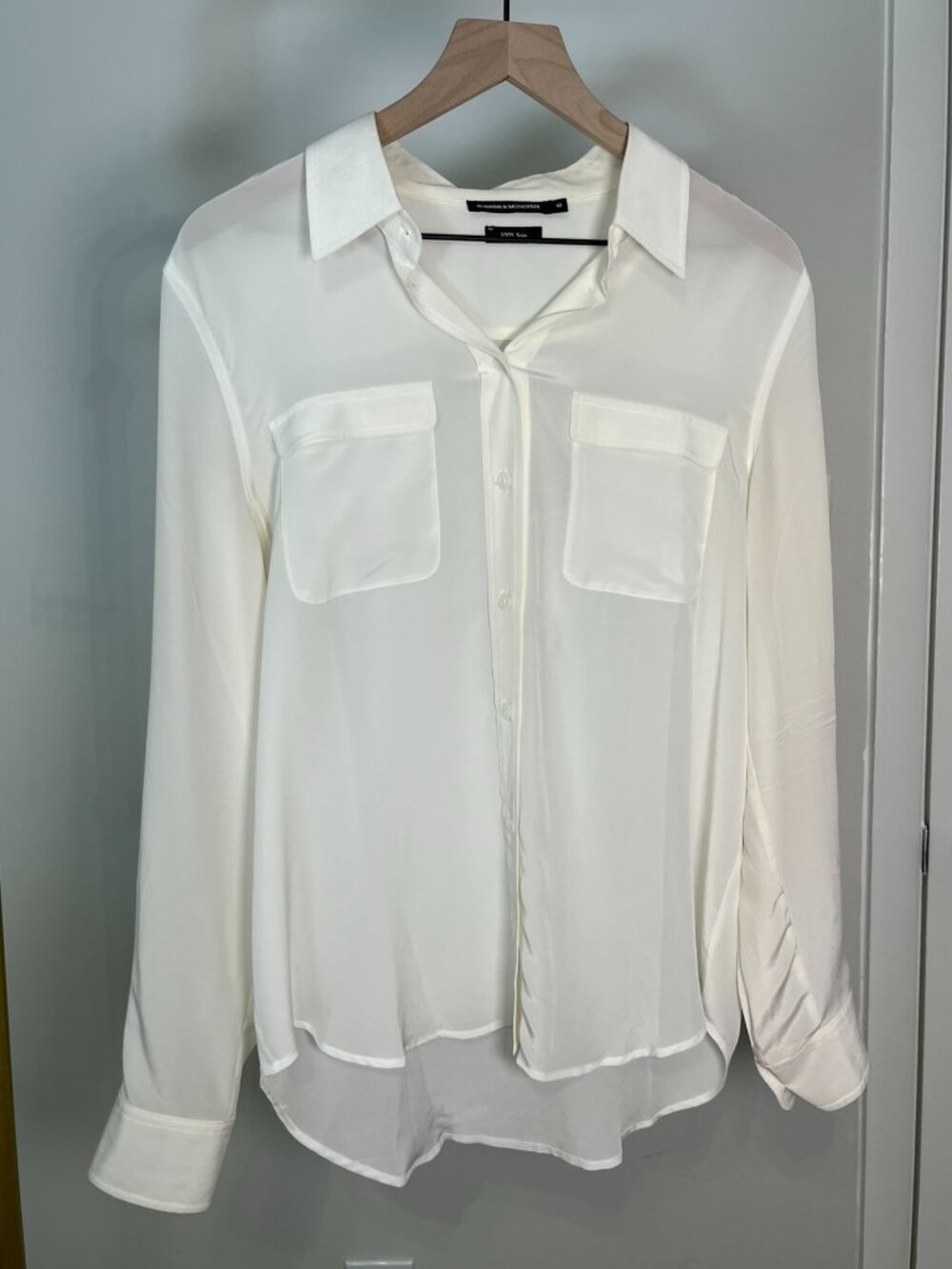 Monoprix 100% Silk Shirt